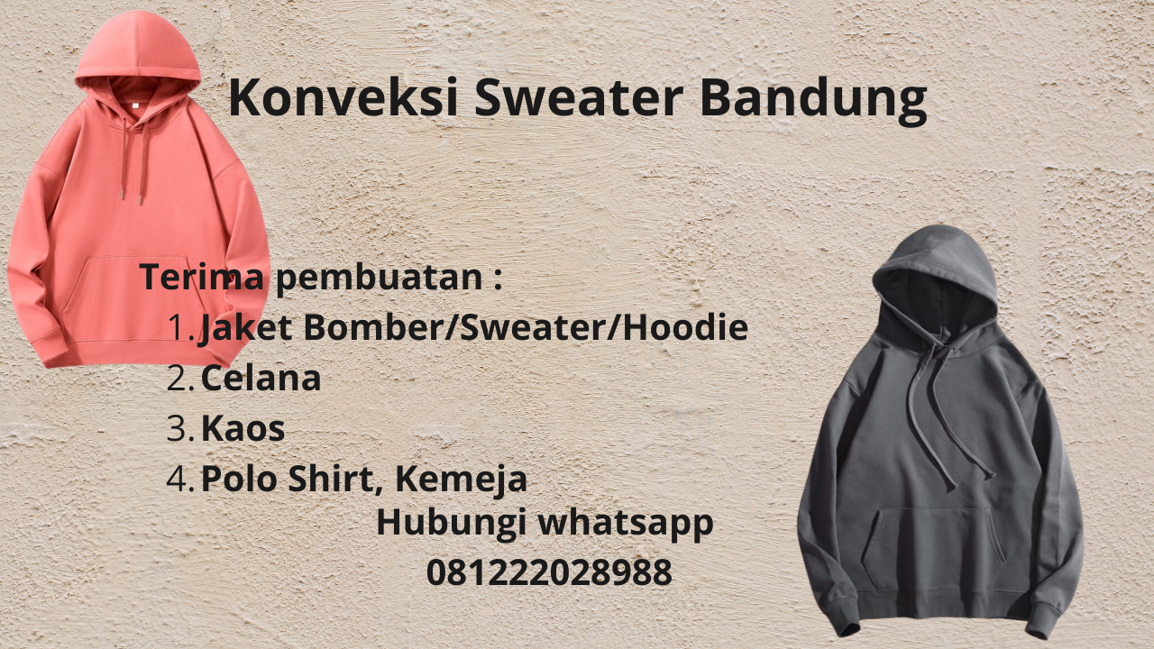 Konveksi Sweater Bandung